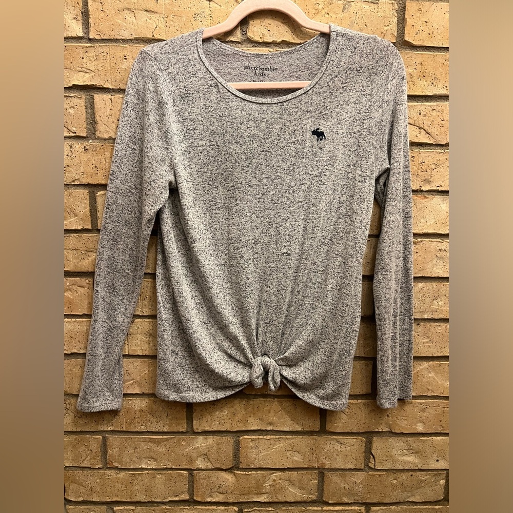 abercrombie kids Grey Long Sleeve with a Tie